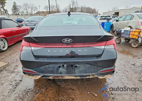 2022 Hyundai Elantra Sel from USA, damaged, VIN KMHLN4AG7NU319487